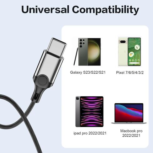 USB C Headphone for Samsung S25 S24 S23 Ultra FE S22 A16 A56 A55, USB C Wired Earbuds Magnetic in-Ear Type C Earphone with Microphone Volume Control Stereo Noise Canceling for iPhone 1716 5 Pro Max in Kuwait