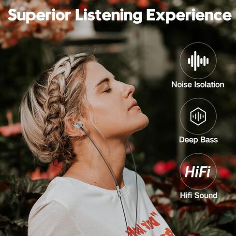 USB C Headphone for Samsung S25 S24 S23 Ultra FE S22 A16 A56 A55, USB C Wired Earbuds Magnetic in-Ear Type C Earphone with Microphone Volume Control Stereo Noise Canceling for iPhone 1716 5 Pro Max in Kuwait