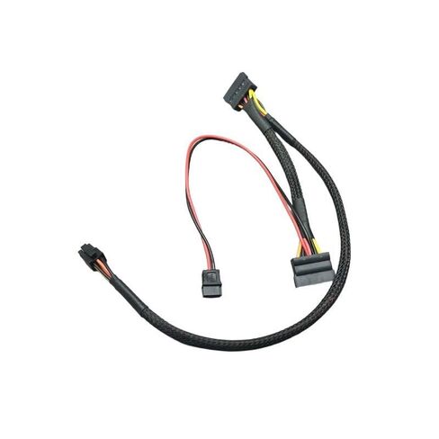 Compatible with Dell Mini 6-pin to SATA15-pin Adapter Cable, CT1250 ECT1205 QCT1250 QCS1250 QBT1250 QBM1250 QCM1250 FCS1250 SATA HDD/SSD/with Optical Drive Expansion Cable in Kuwait