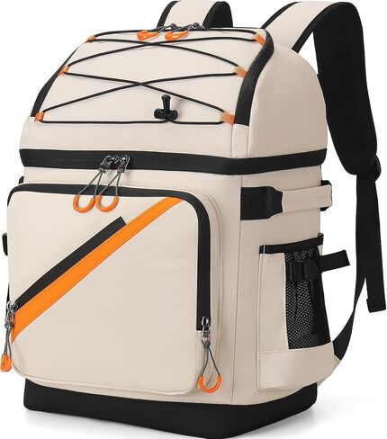 50 Can Large Waterproof Insulated Cooler Backpack, Leakproof Lunch Ice Bag in Kuwait