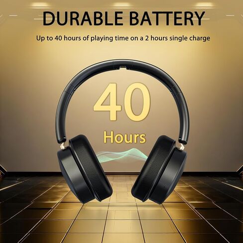 Wireless Headphones for TV Watching, TV Headphones Wireless for Seniors with Low Latency , V5.4 Over Ear Headphones with Digital Optical RCA AUX 3.5 MM Transmitter Charging Dock, for Elderly Seniors in Kuwait