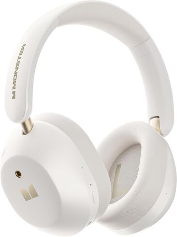 Monster Persona 6th ANC Active Noise Cancelling Headphones, Bluetooth Headphones Over Ear with Bluetooth 6.0, 60H Playtime, HiFi Stereo Audio, 3 EQ Modes, Wireless Headphones for Work Travel, Black in Kuwait