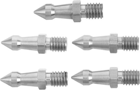 5pcs Camera Tripod Spike Feet 3/8 Inch Stainless Steel Threaded Legs with Universal Compatibility and Improved Grip for Outdoor Photography in Kuwait