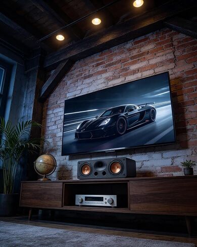 Saiyin Center Channel Speaker for Home Theater Surround Sound System in Kuwait
