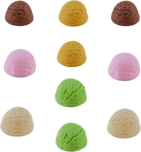 10 PCS Fake Ice Cream Ball Display Stage Props in Kuwait