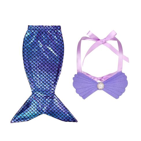 Baby Photo Props for Girl 0-1 Year Infant Bra Tail Costume Newborn Photography Props Theme Outfit Baby Essential in Kuwait