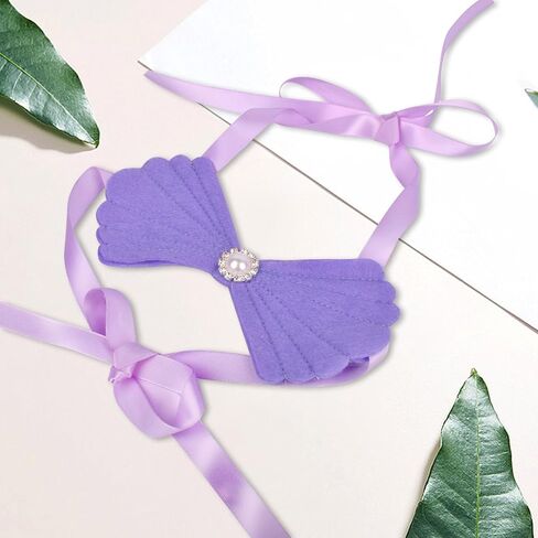 Baby Photo Props for Girl 0-1 Year Infant Bra Tail Costume Newborn Photography Props Theme Outfit Baby Essential in Kuwait