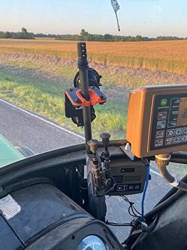 Glass Enclosed Tractor, Combine, Sprayer Gun Mount Rack with Butt Stock in Kuwait