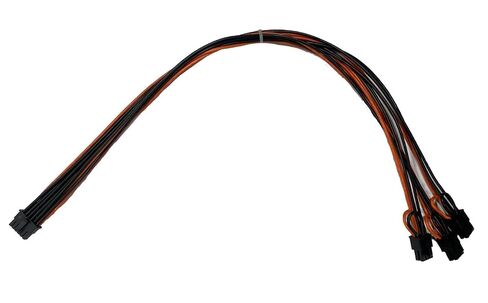 12VHPWR to 3X 6Pin Male Cable 20in 16AWG UL1007 for PSU Breakout Board RTX GPU Male to Male Ends in Kuwait