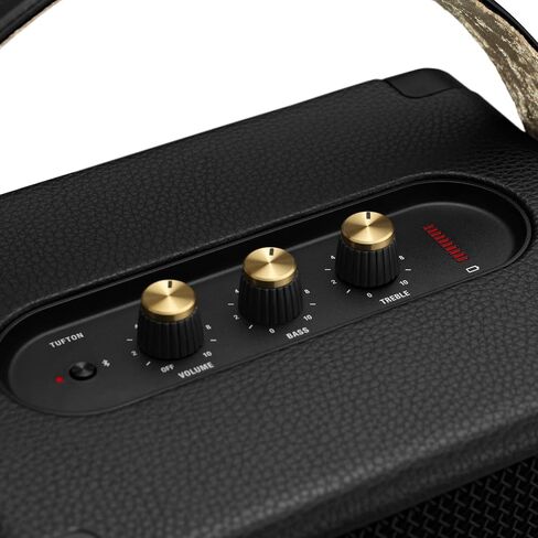Marshall Tufton Portable Bluetooth Speaker, Black & Brass in Kuwait