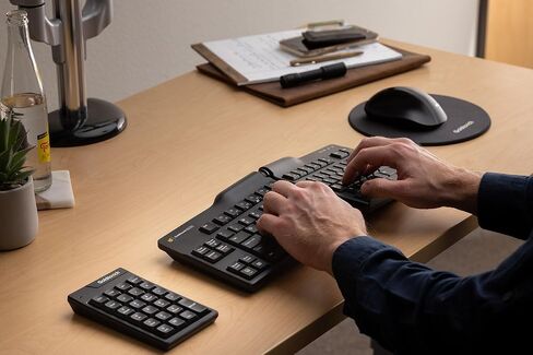 Goldtouch Elite Ergonomic Keyboard + Elite Keypad Bundle in Kuwait