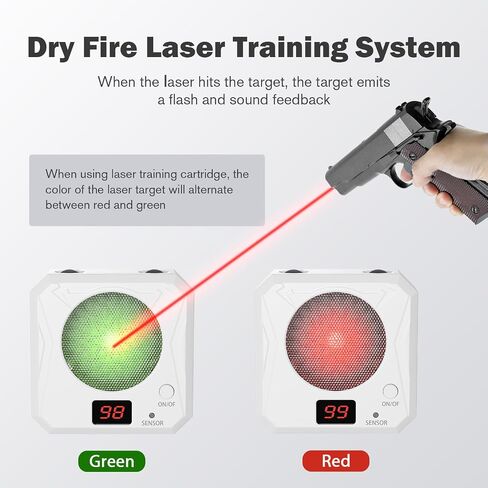 9mm Laser Training Cartridge and Target Kit in Kuwait