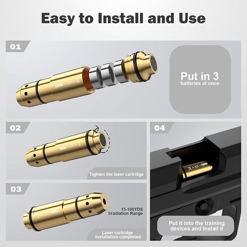 9mm Laser Training Cartridge and Target Kit in Kuwait