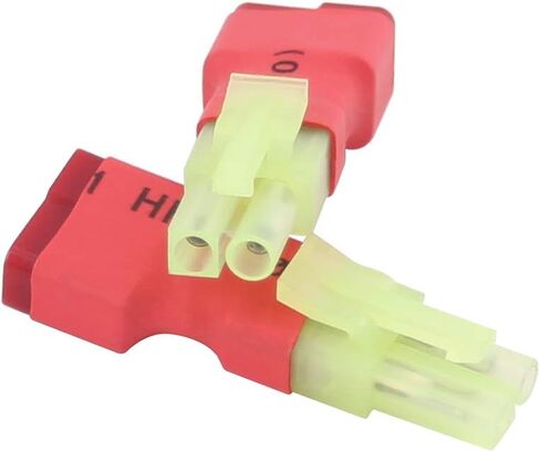 3pcs Compatible with Micro Mini Tamiya Male(Reversed) to T-Plug Style Female Adapter for Airsoft(B105-3) in Kuwait
