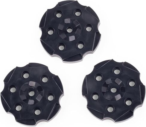 Crosman 408T Vigilante BB Revolver Magazine Clips, 6 Round, Black, 3 Count (Pack of 1) in Kuwait