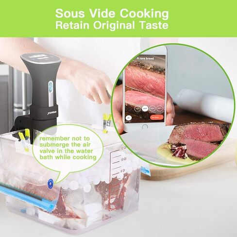 Sous Vide Bags Reusable 32Pcs, Vacuum Sealer Bags 3 Sizes in Saudi Arabia