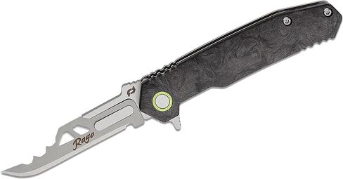 Schrade Enrage Phantom Replaceable Blade Knife with Carbon Fiber Handle, Pocket Clip, and Frame Lock for EDC, Everyday Carry, Hunting in Kuwait