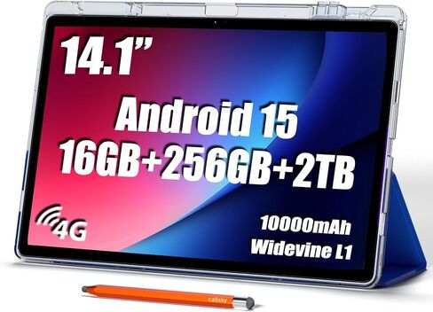 14 inch Large Screen Tablet, Android 15 Tablet 16GB RAM 256GB ROM in Kuwait