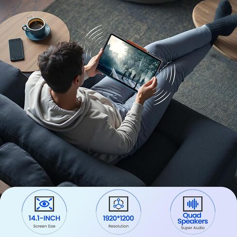 14 inch Large Screen Tablet, Android 15 Tablet 16GB RAM 256GB ROM in Kuwait