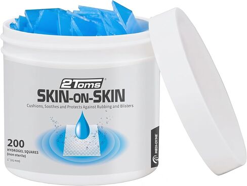 2Toms Skin-on-Skin Soothing Hydrogel Squares for Skin Irritations, 200 in Kuwait