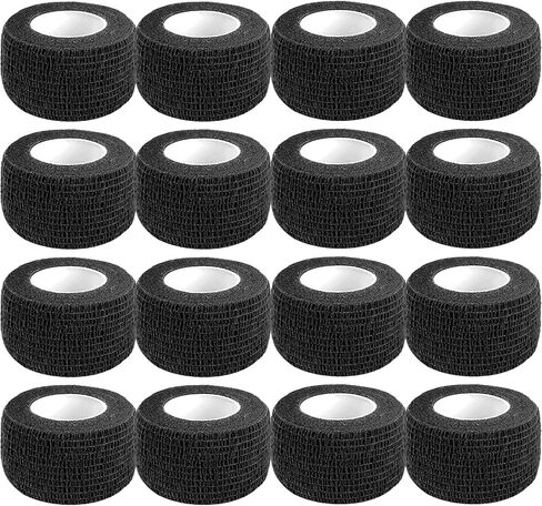 Self Adhesive Bandage Wrap,1 Inch Black Cohesive Bandages, Vet Wrap in Kuwait