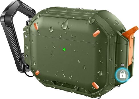 Waterproof Case with Lock for AirPods Pro 3 in Saudi Arabia