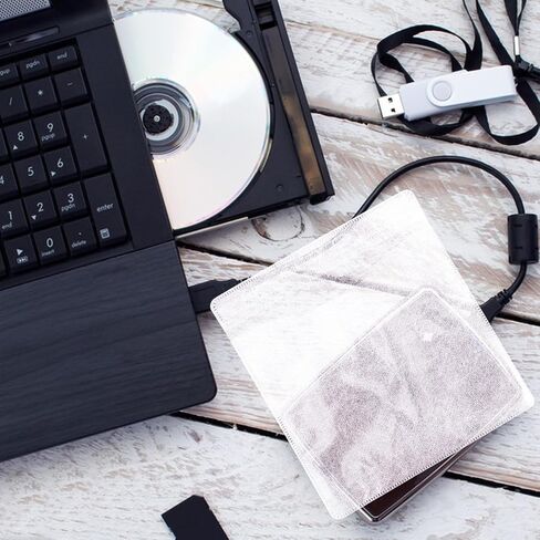 600pcs Plastic CD Disc Storage Pouch, Pp Protective Sleeves in Kuwait