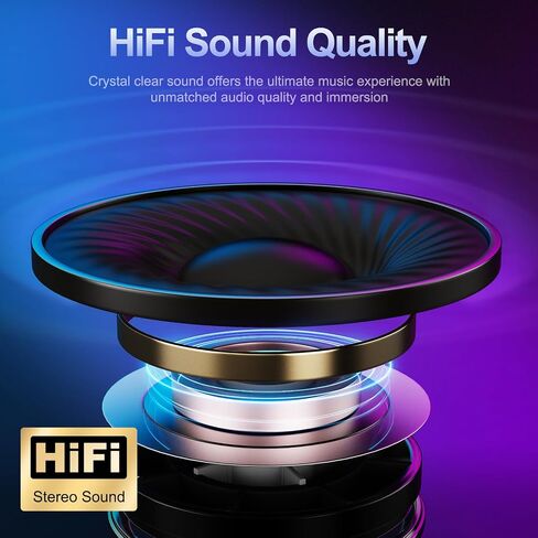 Bluedee Computer Speakers for Desktop PC, Bluetooth & USB PC Sound Bar RGB in Kuwait
