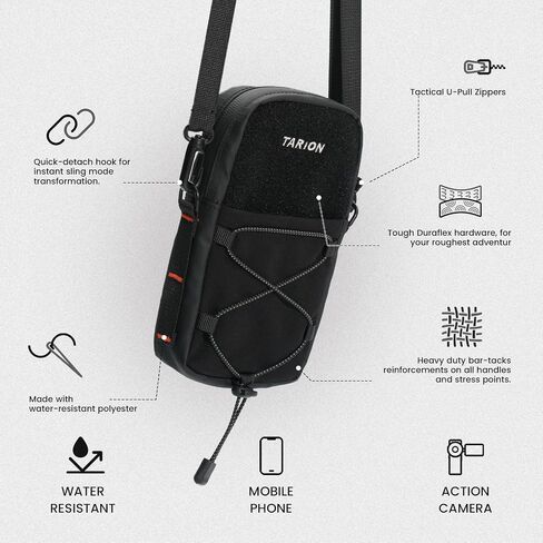 TARION Backpack Shoulder Strap Pouch with POV Camera Pocket, Node X-Pod in Kuwait