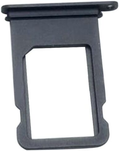 iPhone 7 4.7 Replacement Sim Card Tray Reader Holder Slot - Black in Saudi Arabia