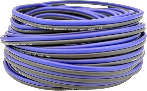 Sky High Car Audio 100 ' feet True 12 Gauge AWG Speaker Wire Car Home Audio ft in Kuwait