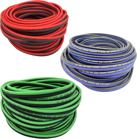 Sky High Car Audio 100 ' feet True 12 Gauge AWG Speaker Wire Car Home Audio ft in Kuwait