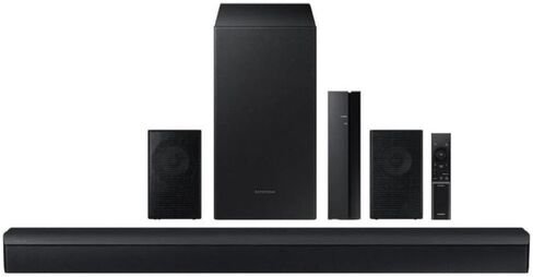Samsung (Refurbished) B-Series 4.1.CH Soundbar & Rear Speakers w/Subwoofer Bluetooth HW-C47M/ZA (Renewed) in Kuwait