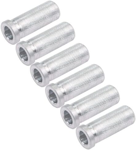 12 Pack Archery Arrow Aluminum Inserts for ID 6.0mm / 6.2mm / 7.6mm Carbon Arrows, Crossbow Arrow Tips Inserts Fit Compound Bow Recurve Bow Inserts for 100/125/150/200 Grain Field Points Arrowheads in Kuwait