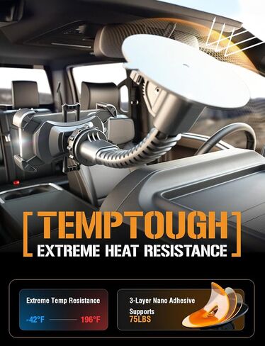 ToughTested Mammoth Truck Car Phone Holder Mount Vibration Absorbing Holder in Saudi Arabia