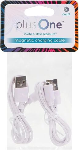 plusOne Official Magnetic Charging Cables - USB Charger, 2 Count in Kuwait