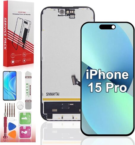 Soft OLED for iPhone 15 Screen Replacement 6.1 inch in Saudi Arabia