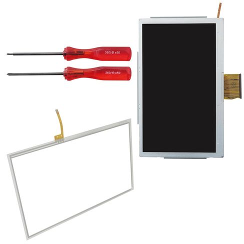 Vicue Updated LCD Touch Screen Digitizer Glass LCD Screen Repair Tools Fit for Nintendo Wii U Gamepad (LCD Screen & Touch Screen) [video game] in Kuwait