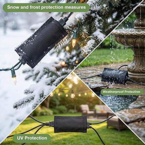 Sorandy Outdoor Extension Cord Cover, 1280D Rainproof Oxford Fabric (3PCS) in Kuwait