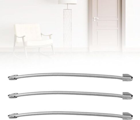 3PCS Armored Door Loop Wire Protector Set. Stainless Exposed Mount Accessor in Kuwait