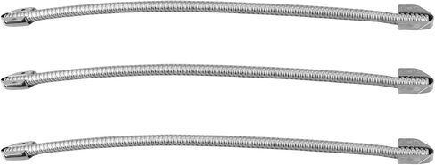 3PCS Armored Door Loop Wire Protector Set. Stainless Exposed Mount Accessor in Kuwait