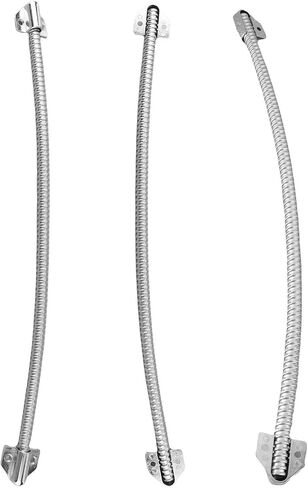 3PCS Armored Door Loop Wire Protector Set. Stainless Exposed Mount Accessor in Kuwait