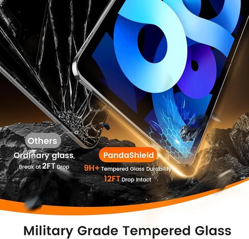 PandaShield 2-Pack HD Clear Screen Protector for iPad Air 10.9-Inch 5/4 Gen in Kuwait