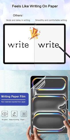 2PCS Soft PET Matte Paper Feel Screen Protector for TCL NXTPAPER 14 Tablet 14.3inch Anti-Glare Matte Protective Film, Drawing, Writing with The Stylus Pen Like on Paper in Kuwait