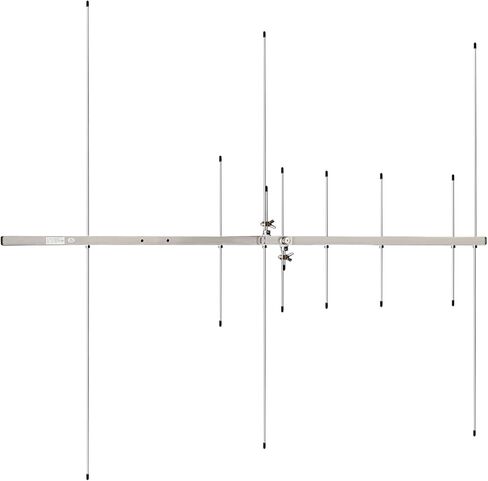هوائي Yagi ثنائي النطاق لراديو هام: مكاسب عالية 9.5/11.5 ديسيبل لـ 2 متر/70 سم (VHF/UHF) 136-174/400-470 ميجاهرتز، هوائي قاعدة خارجي مكون من 8 عناصر للمكرر والراديو المحمول in Kuwait