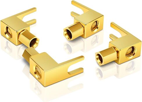 HiFi Banana Plug to Spade Adapter - Vintage Speaker Amplifier connectors/Banana Plug Adaptor (10-Pack) in Kuwait