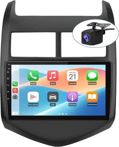 Junsun Car Radio Stereo for Chevy Aveo Sonic 2011-2015 Android Auto Carplay in Kuwait