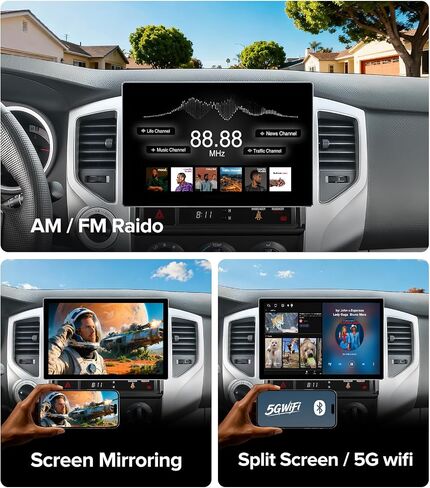 11.5'' Car Radio Stereo for Toyota Tacoma 2005-2015 in Kuwait