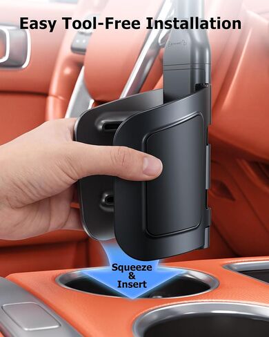 2-in-1 Tablet iPad Cup Holder Mount with Flexible Metal Arm in Kuwait