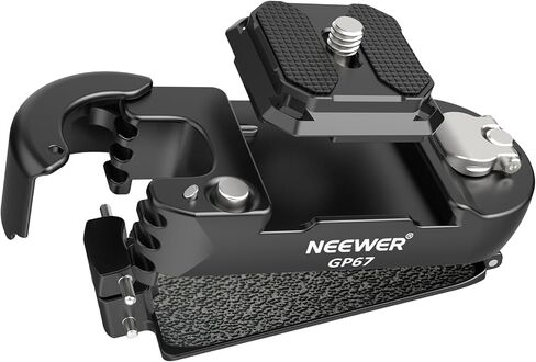 NEEWER Camera Backpack Clip, Quick Release Camera Clip Mount, Compatible with PD System & Arca Type Plate, Secure Locking, 22lb Load for DSLR Mirrorless Cameras in Kuwait